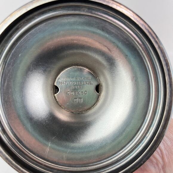 Group of Silverplate Goblets and Compote Dish - Picture 5 of 10